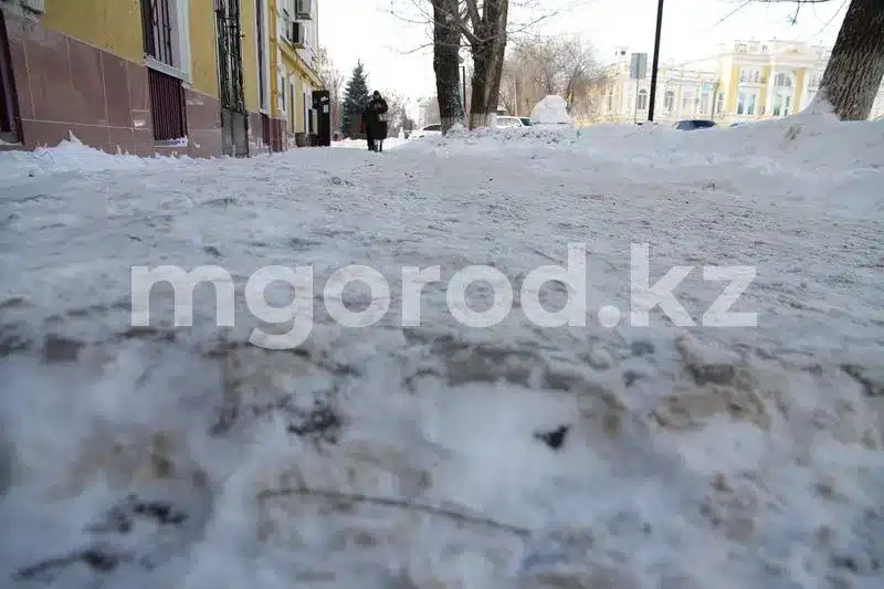 Гололёд ожидается в ЗКО