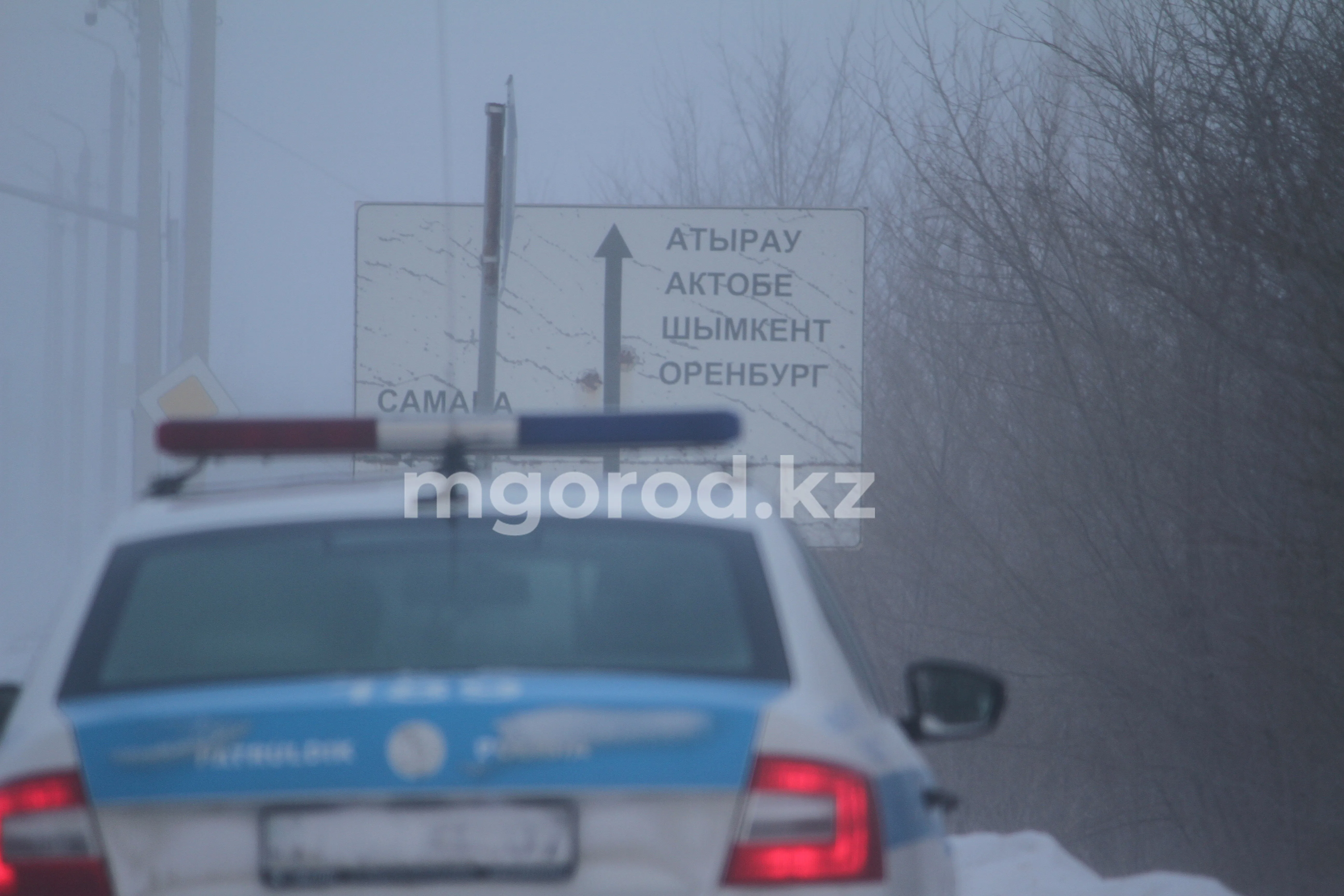 Трассы ЗКО вновь закрыты из-за бурана