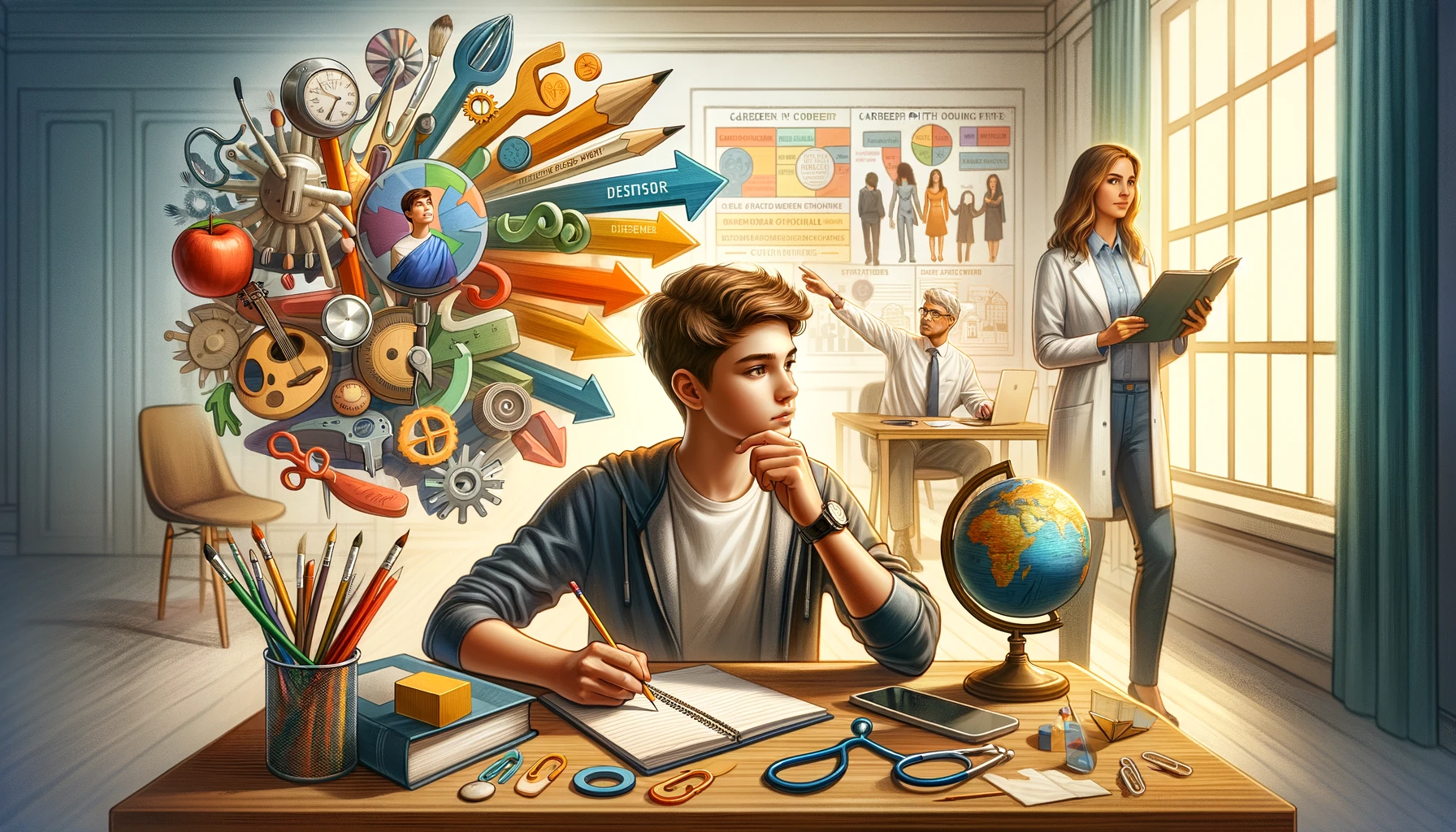 Как помочь подростку в выборе профессии?