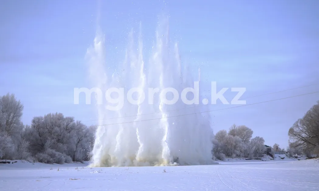 На водоёмах ЗКО завершили взрывать лёд