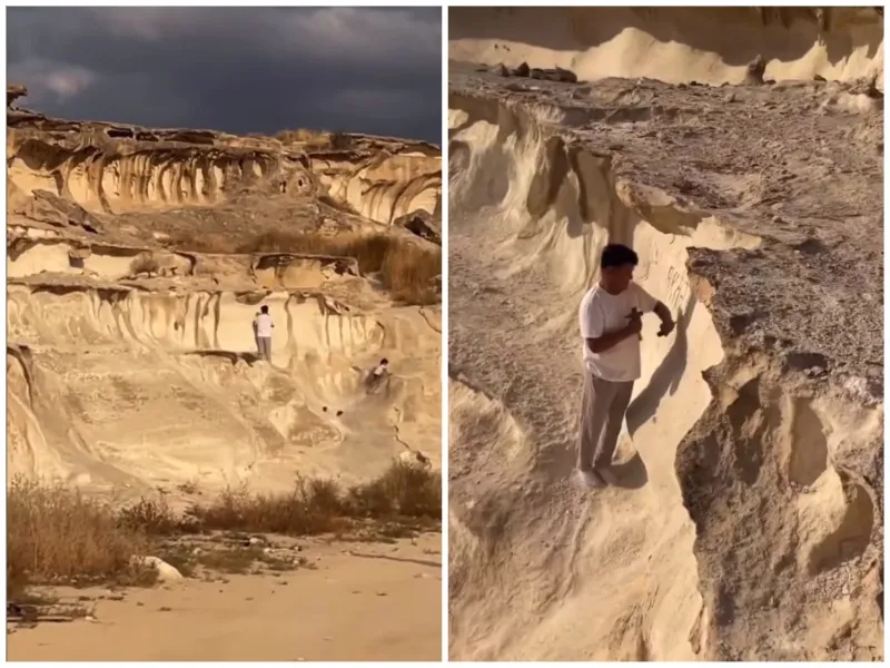 Сделавший надпись на каньоне директор дома культуры Актобе получил новую должность