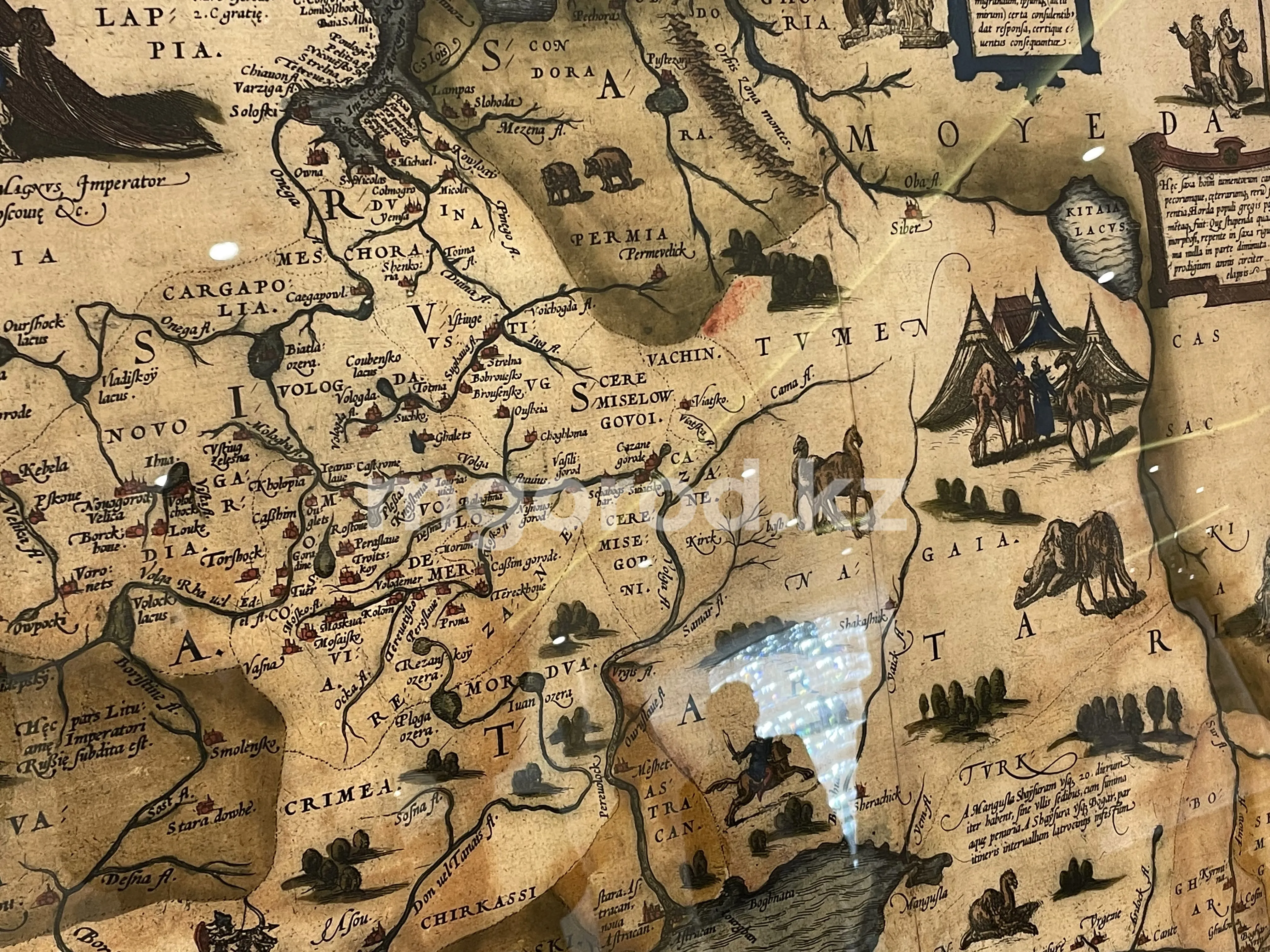 Это научный артефакт: в Уральск привезли географические карты, доказывающие существование казахской государственности в 15 веке