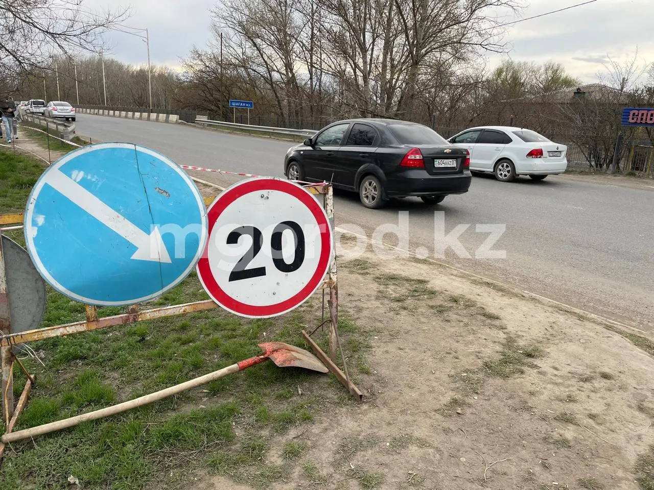 На три недели закроют полосу движения из Зачаганска в центр Уральска