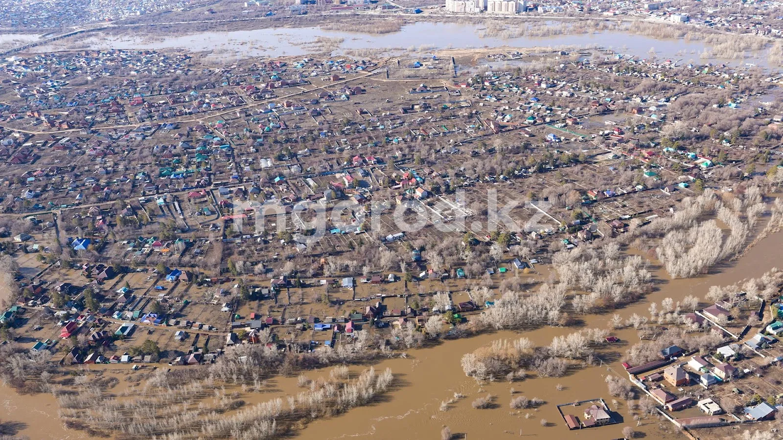 В Актюбинской области 80 тонн семян зерновых затопило паводком