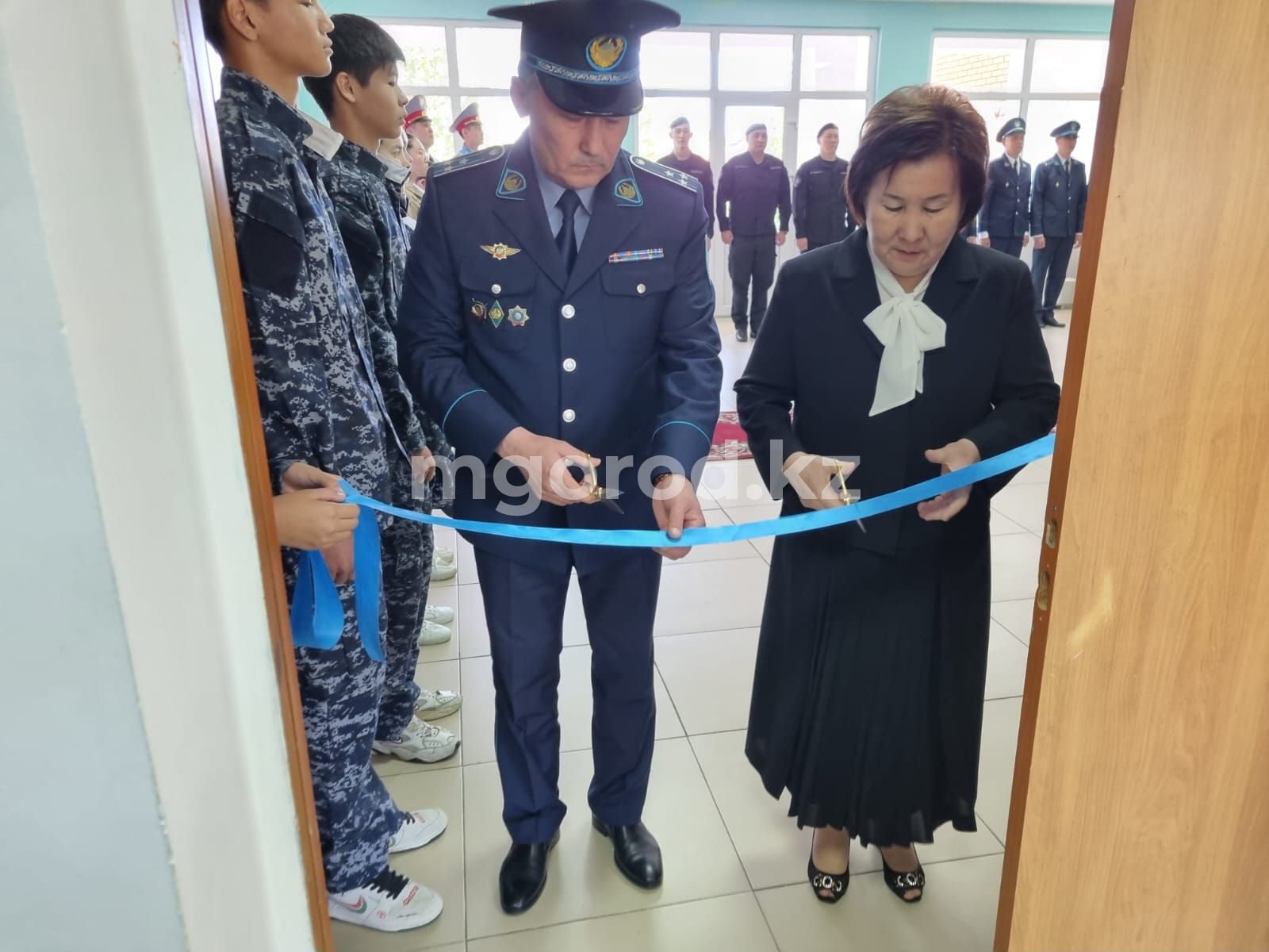 Кадетский класс открыли в школе Уральска