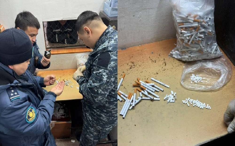 95 таблеток трамадола внутри сигарет пытались пронести в колонию ЗКО