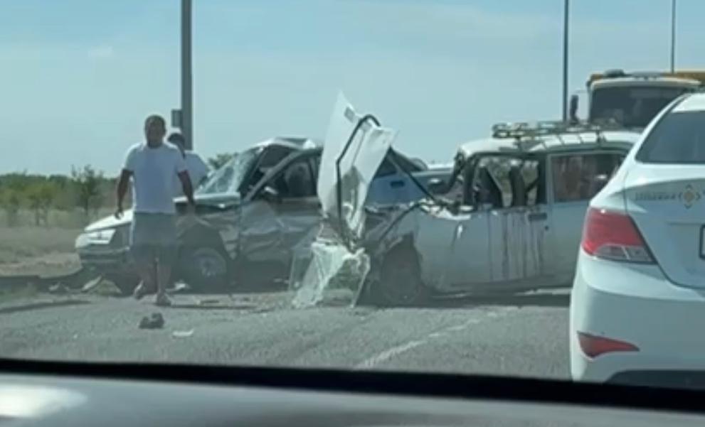 БҚО-да жол апатынан жүргізуші зардап шекті