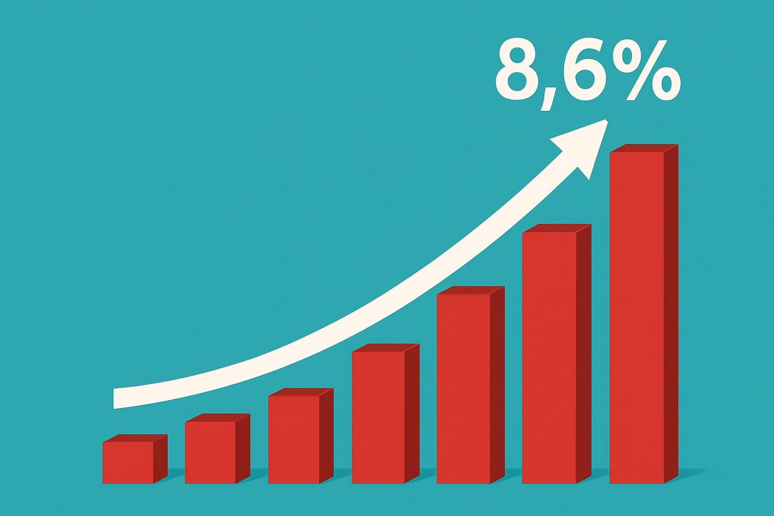 Қазақстанда инфляция көрсеткіші 8,6 пайызды құрайды