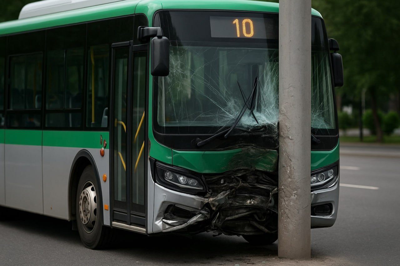 Автобус врезался в столб: ребенку пришлось ампутировать ноги