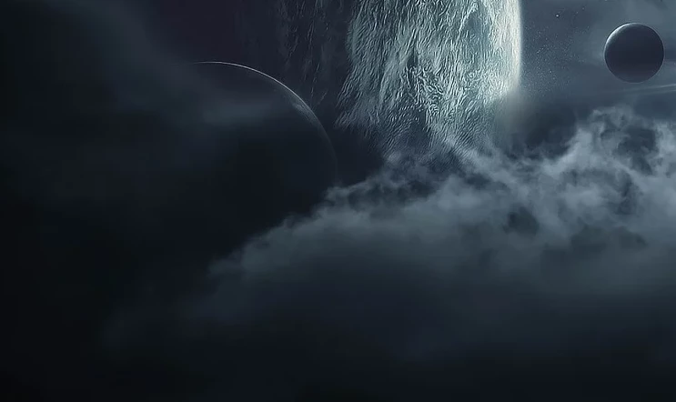 Пылевые облака скопились на поверхности Луны (фото)