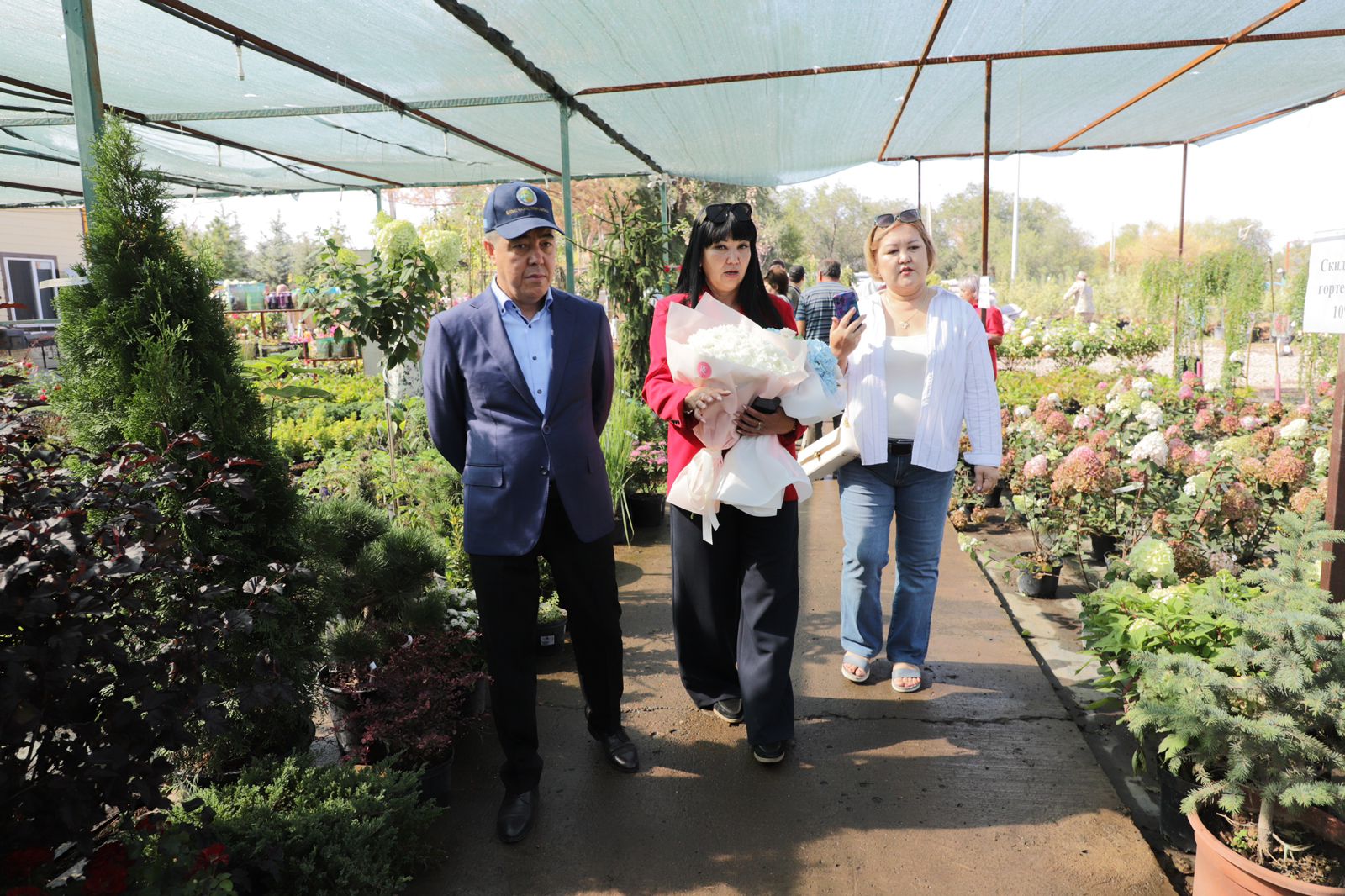 Исполнился ровно год Садовому центру Гульнары Мергалиевой «Green city»