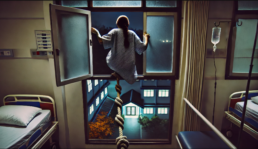 Побег совершила арестованная казахстанка пока конвоир спал