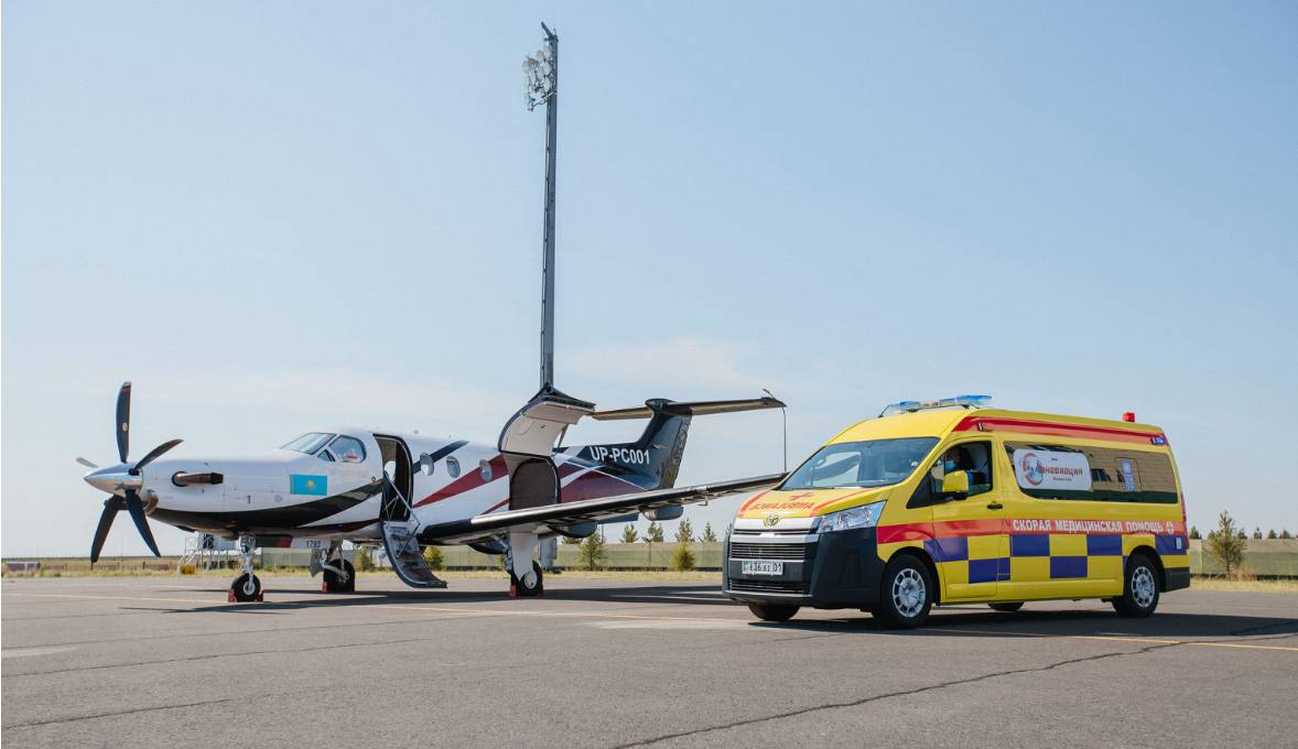 2024 жылы медициналық авиация 536 рет ұшыпты