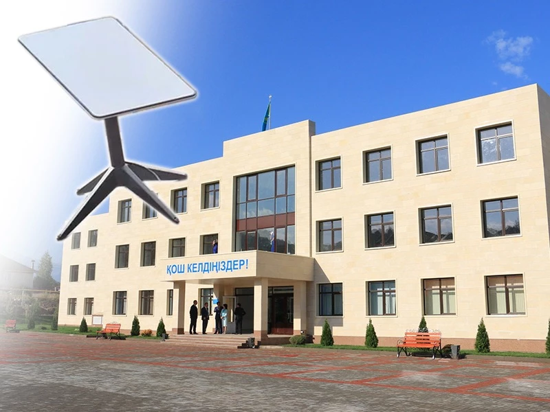 33 приграничные школы ЗКО не могут подключить к интернету Илона Маска