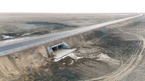 Шесть лет длилась реконструкция трассы Атырау — Астрахань