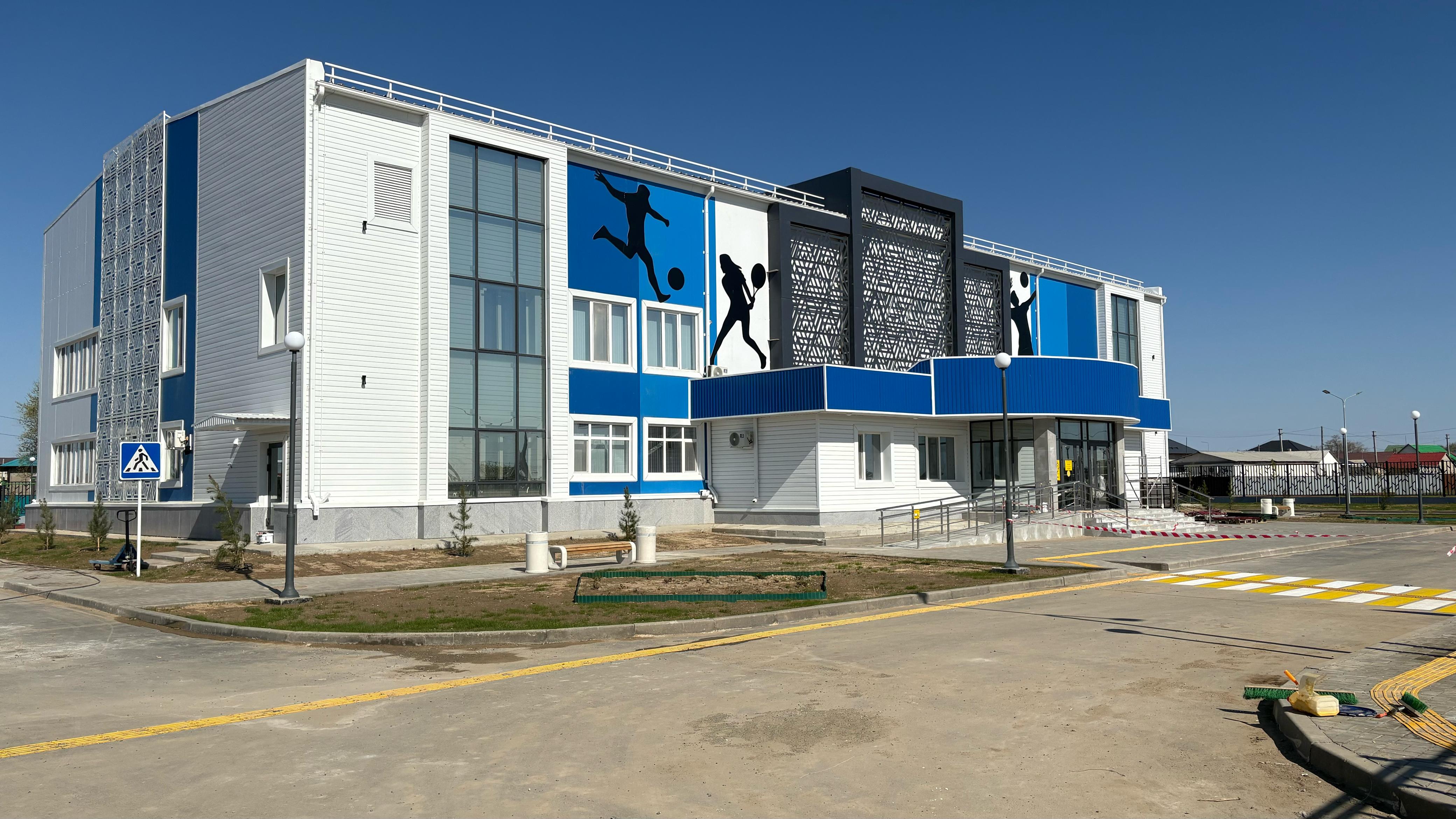 Современный спортивный комплекс построили в Атырау