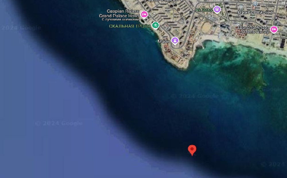 Дайверы изучат загадочное судно на дне Каспия близ Актау