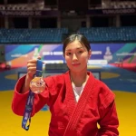 Девушка-полицейский из Уральска «взорвала» чемпионат Азии по самбо