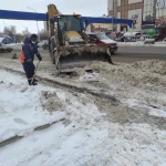 Оралда 241 мың текше метр қар шығарылды