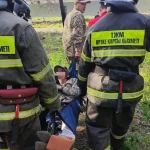Строительная балка рухнула на жителя Уральска