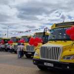 Пять новых школьных автобусов появились в Уральске