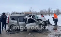 Восемь человек пострадали в аварии в Актюбинской области