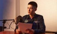 Военнослужащий Нацгвардии мечтает озвучить парад в Астане