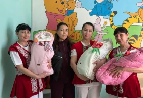 Тройня появилась на свет в Уральске